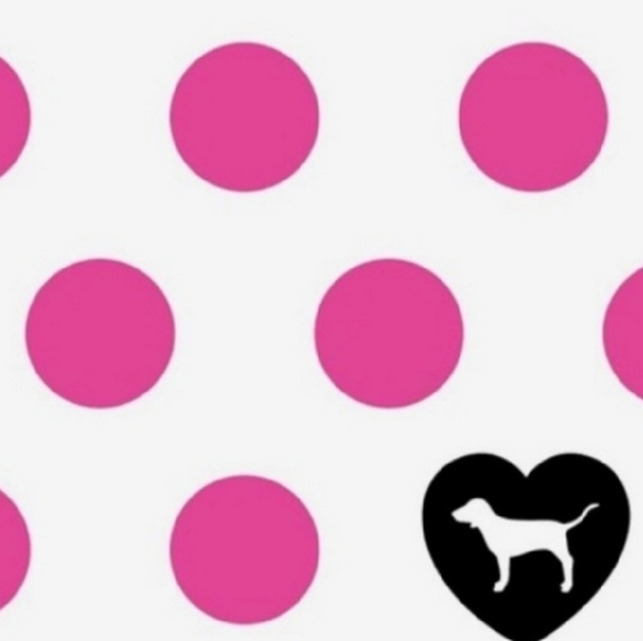 Victoria's Secret Pink Festive Holiday Christmas No Show Thong Panty Hearts NWT - Picture 11 of 11